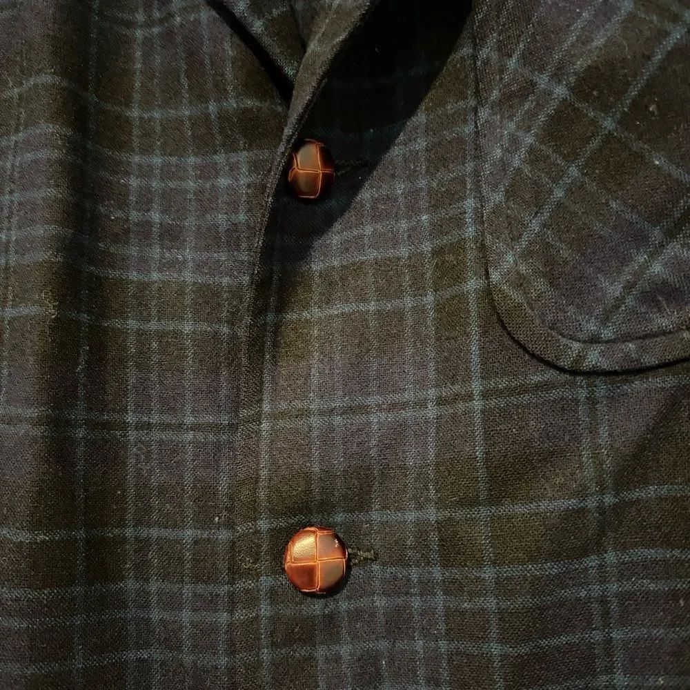 Pendleton Plaid Wool Shirt Weight Jacket Size Medium - Picture 3 of 5